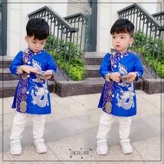 Áo dài bé trai