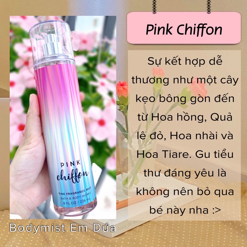 Xịt Thơm Toàn Thân - PINK CHIFFON
