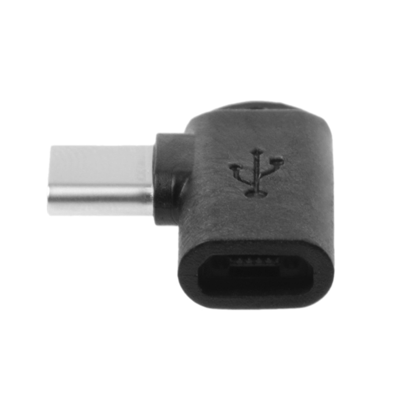 Giắc Chuyển Đổi 2 5cm 0 98in Chuyên Nghiệp 90 Độ micro usb Cái Sang type c Đực