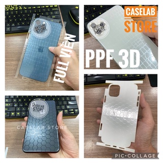 Miếng dán PPF 3D full lưng viền cho iPhone 11, 12, 12 pro, 12 pro max, X, Xs, Xs Max, Xr, 7, 8 Plus, SE2