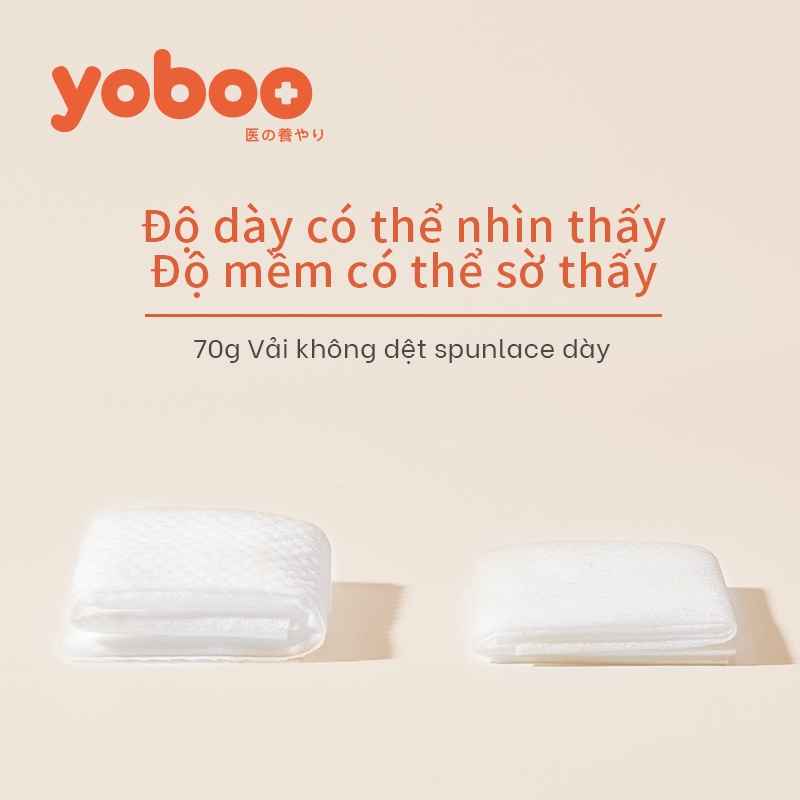 Combo 3 6 Gói Khăn giấy ướt yoboo | 100 Tờ Dịu Nhẹ Không Chất Bảo Quản Không Mùi | Thương Hiệu Nhật | Chính hãng