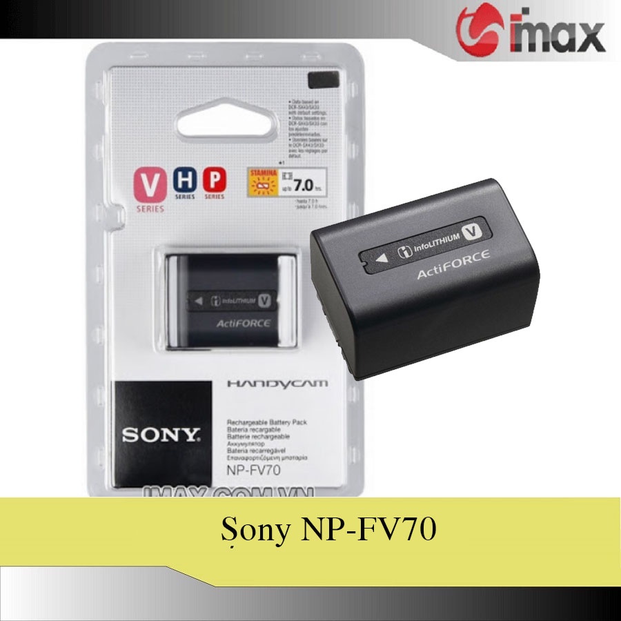 Pin máy ảnh Sony NP-FV70 - Hàng nhập khẩu