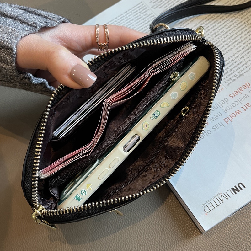 Excellent Canvas Leather Long Women Clutches Wallets Luxury Brand Style Bee Clutch Bag Fashion Check Prints Ladies Coin Purses