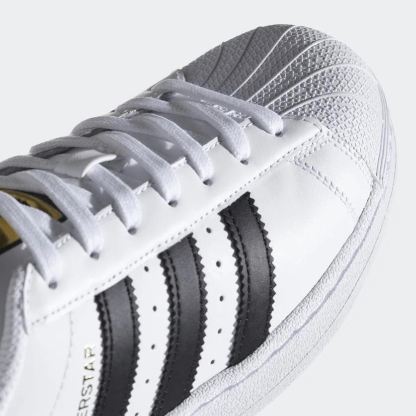 [Hạ Giá] Giày Sneaker Thời Trang Nam Nữ Adidas Superstar  Trắng Vàng - Hàng Chính Hãng - Bounty Sneakers