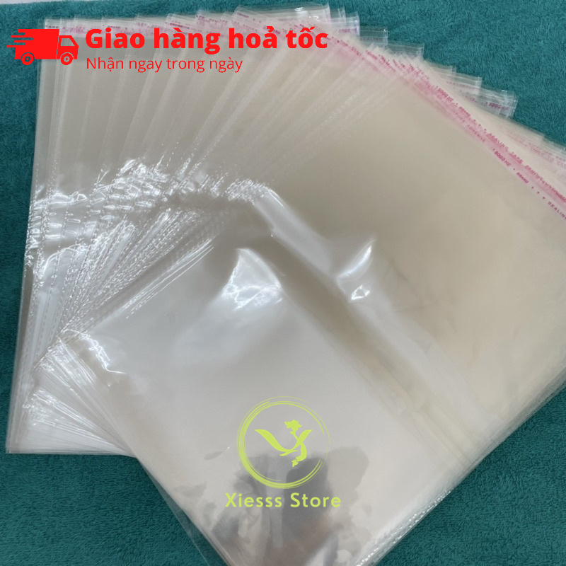 Túi OPP Loại 1 ngang 8cm đến 20cm bóng kiếng trong suốt 1kg đựng phụ kiện thời trang-Xiesss Store