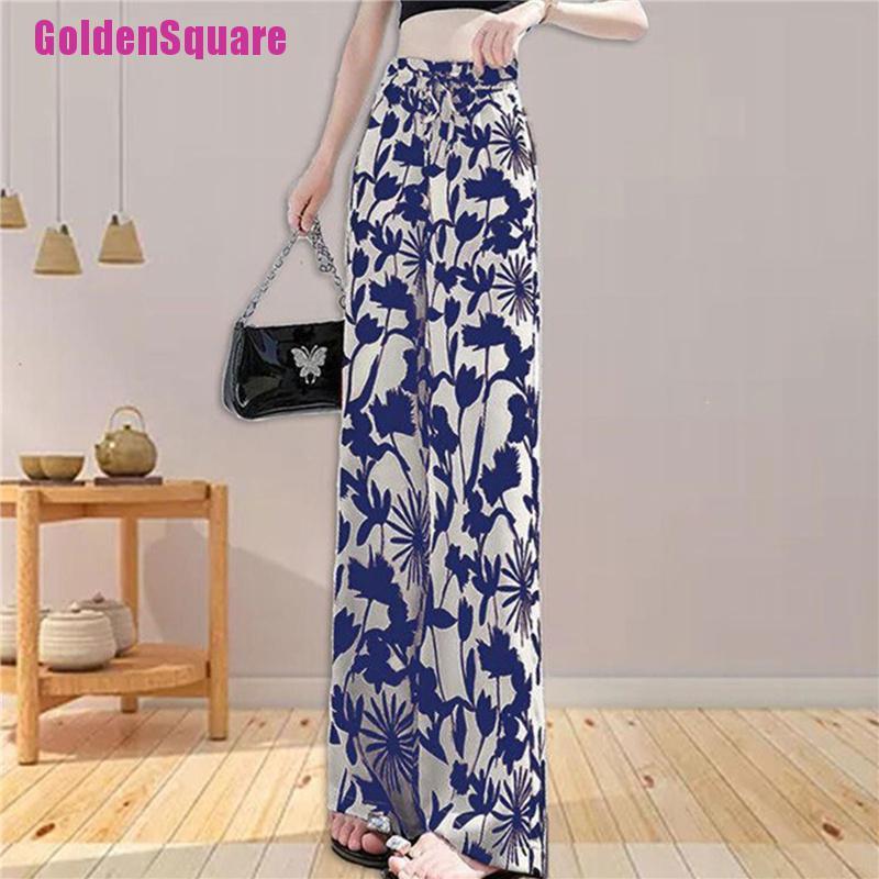 Quần Dài Nữ Ống Rộng In Hoa Thời Trang | BigBuy360 - bigbuy360.vn