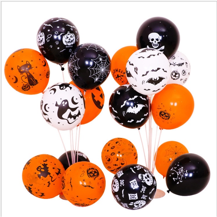 Set 20 Bong Bóng Trang Trí Halloween