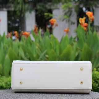 Túi Xách OHANEL Da Thời Trang Màu Trắng