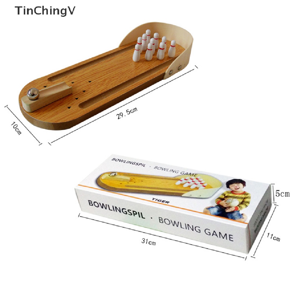 Bộ Đồ Chơi bowling Mini Bằng Gỗ Dành Cho Trẻ Em