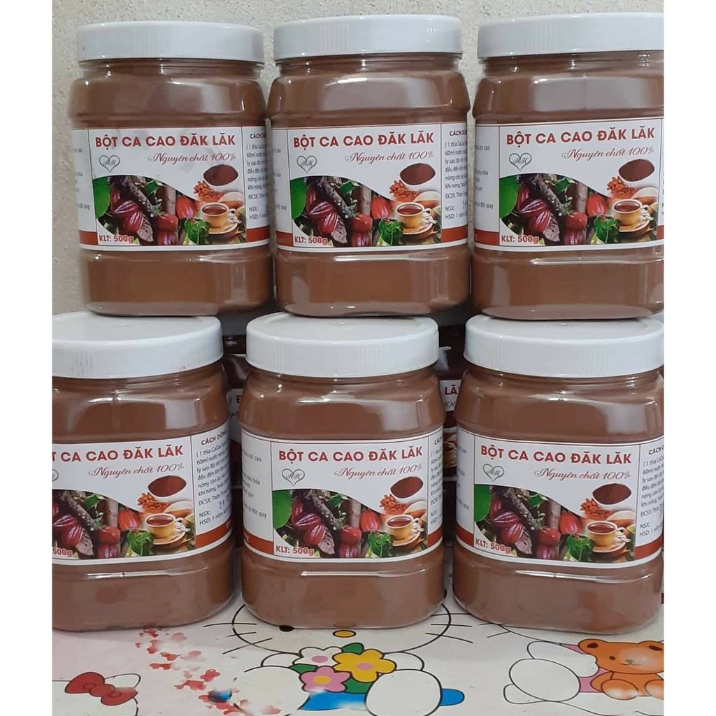 Bột cacao nguyên chất chuẩn 100% uy tín chất lượng, hàng sạch chuẩn đảm bảo 1kg