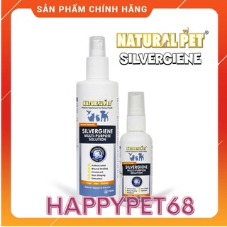 Chai xịt kháng khuẩn đa năng Nano Bạc chuyên dùng cho thú cưng chó mèo