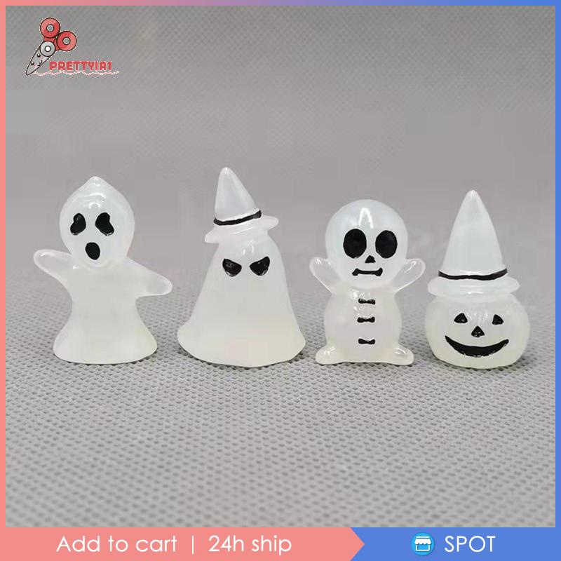 Set 1 / 8 Quả Bóng Dạ Quang Trang Trí Halloween