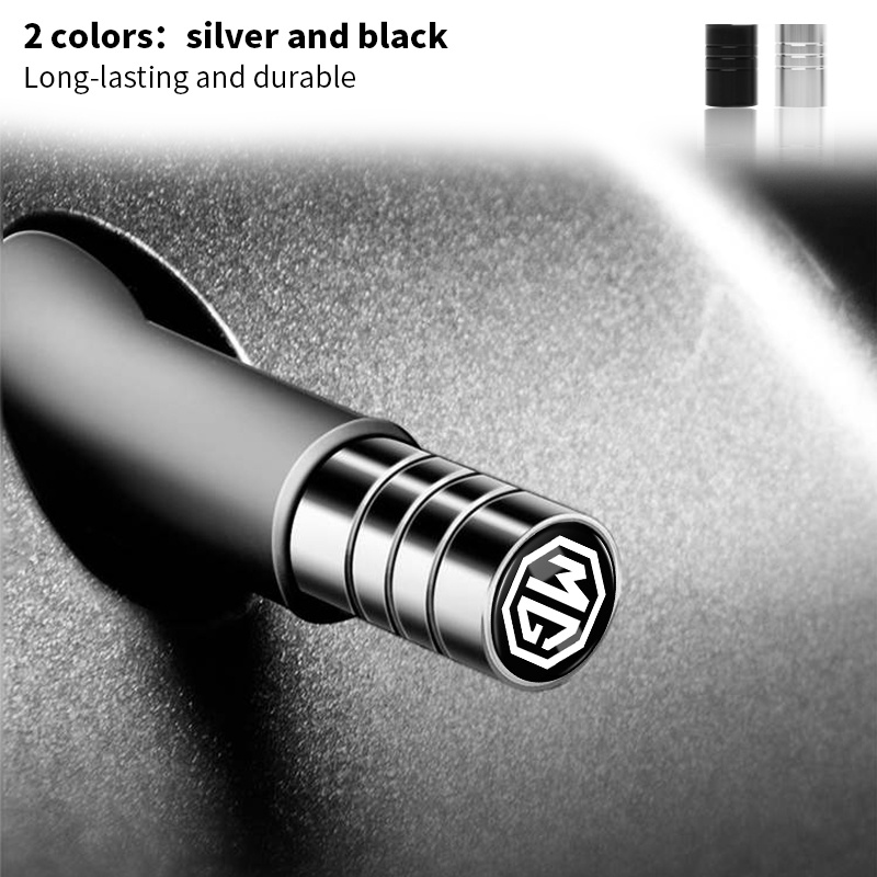 Bộ 4 Nắp Van Khí Bánh Xe Hơi Bằng Hợp Kim Cho MG ZS GS 5 Gundam 350 TF GT 6