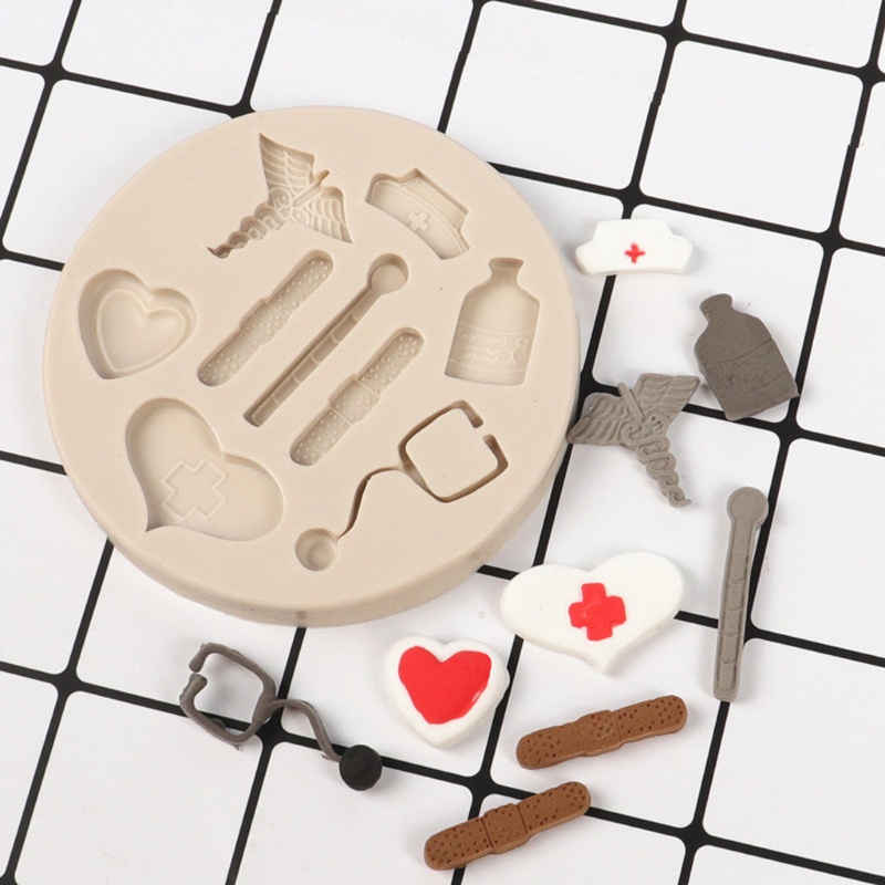 Khuôn Silicone Tạo Hình Làm Bánh Kẹo Socola