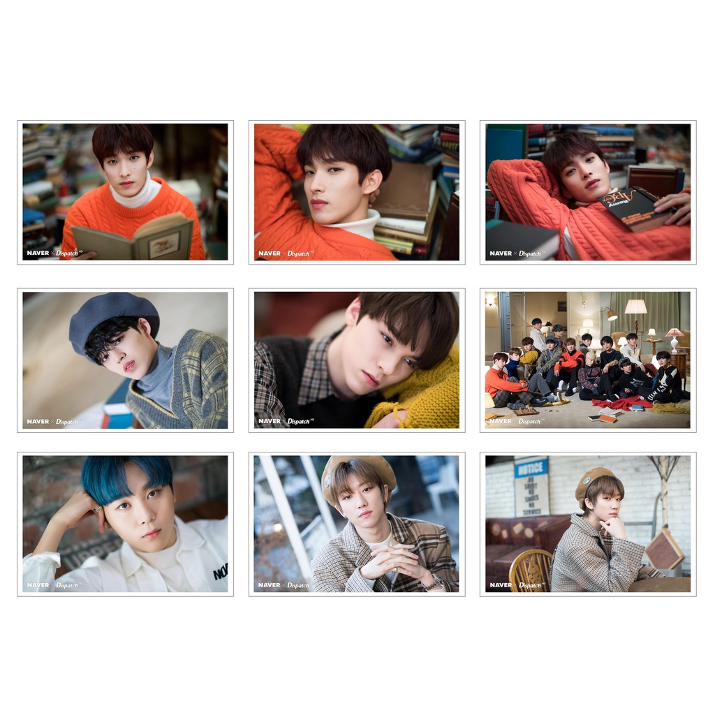 Lomo Card Ảnh SEVENTEEN - MV HOME &amp; YOU MAKE ME DAWN ( full 72 ảnh)