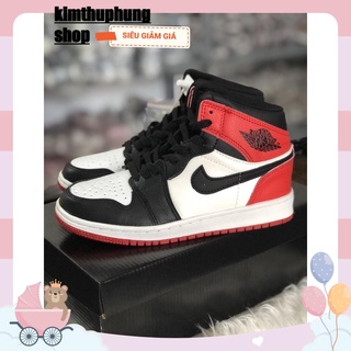 Giày Jordan 1 đen đỏ cao cổ hàng đẹp nam nữ ❤full bill box❤