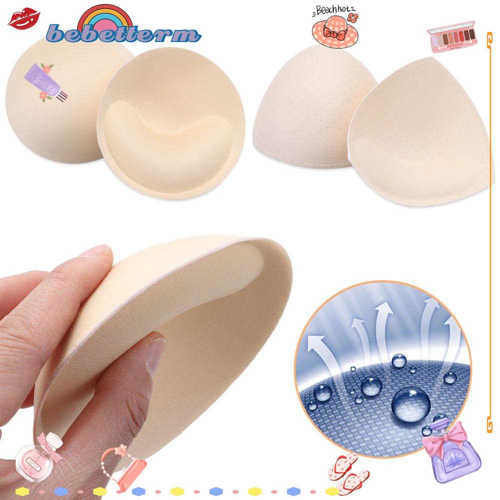 Bebetterm 1Pair Removeable Chest Cup Bikini Intimates Accessories Sponge Foam Insert Pad