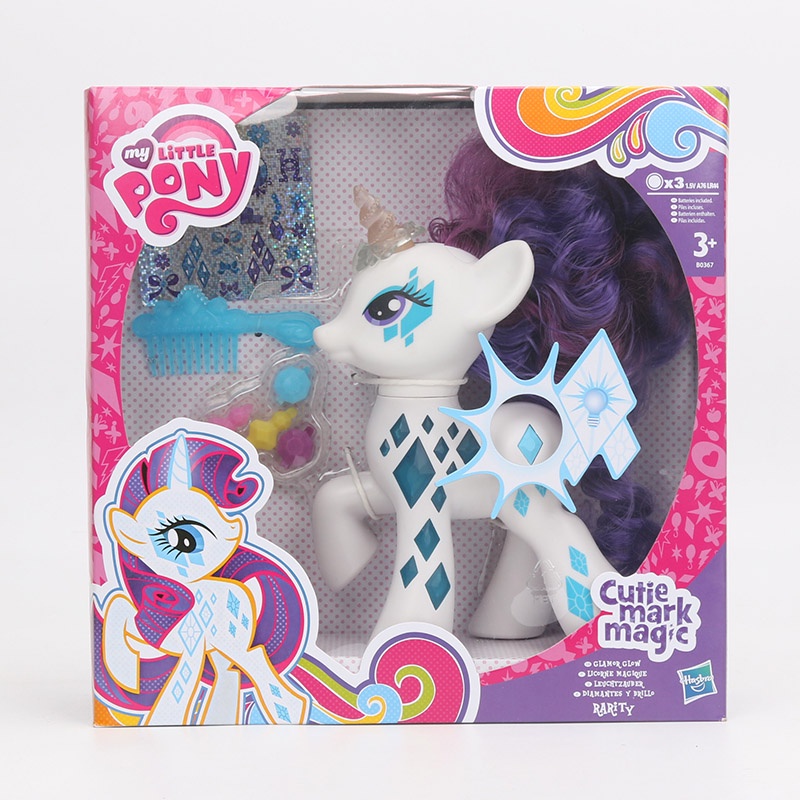 Mô Hình Đồ Chơi My Little Pony 16cm Phát Sáng Trong Bóng Tối Bằng PVC