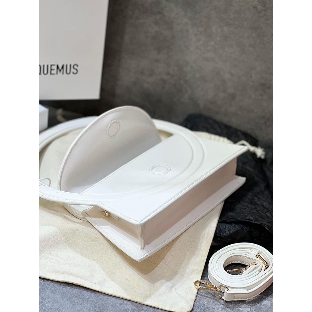 Túi Jacquemus Quai Bản To Nắp Gập Size 20 FullBox