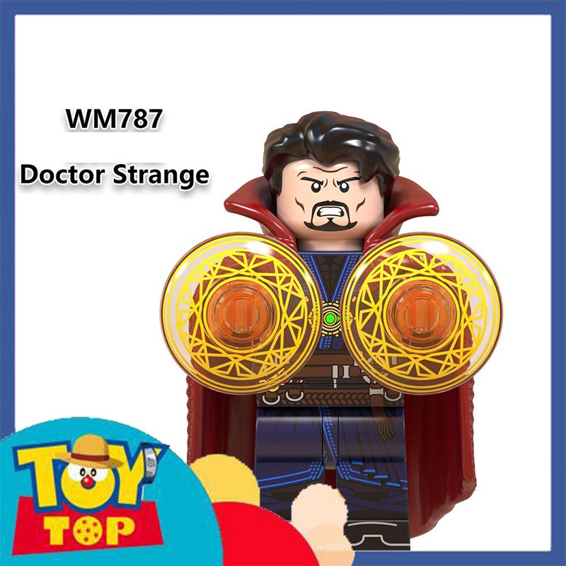 Đồ chơi lắp ráp ghép mini nhân vật Thanos Doctor Strange Iron Man ở Endgame xếp hình WM6072