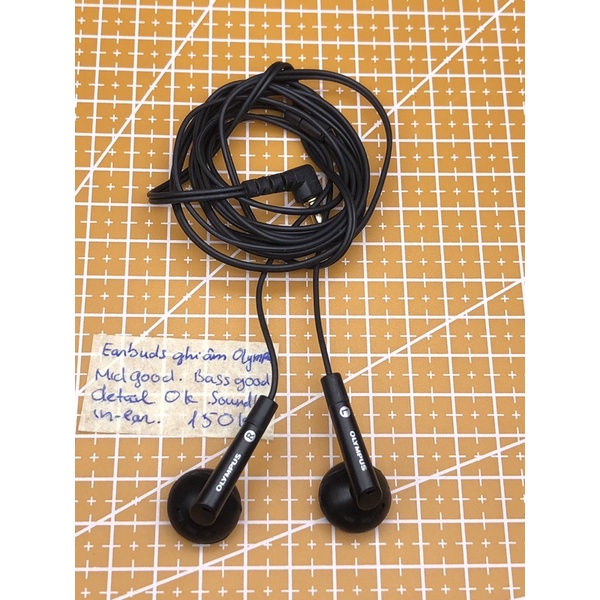 Tai nghe earbuds các mã Sony, Panasonic, Olympus,...E808, E0931...