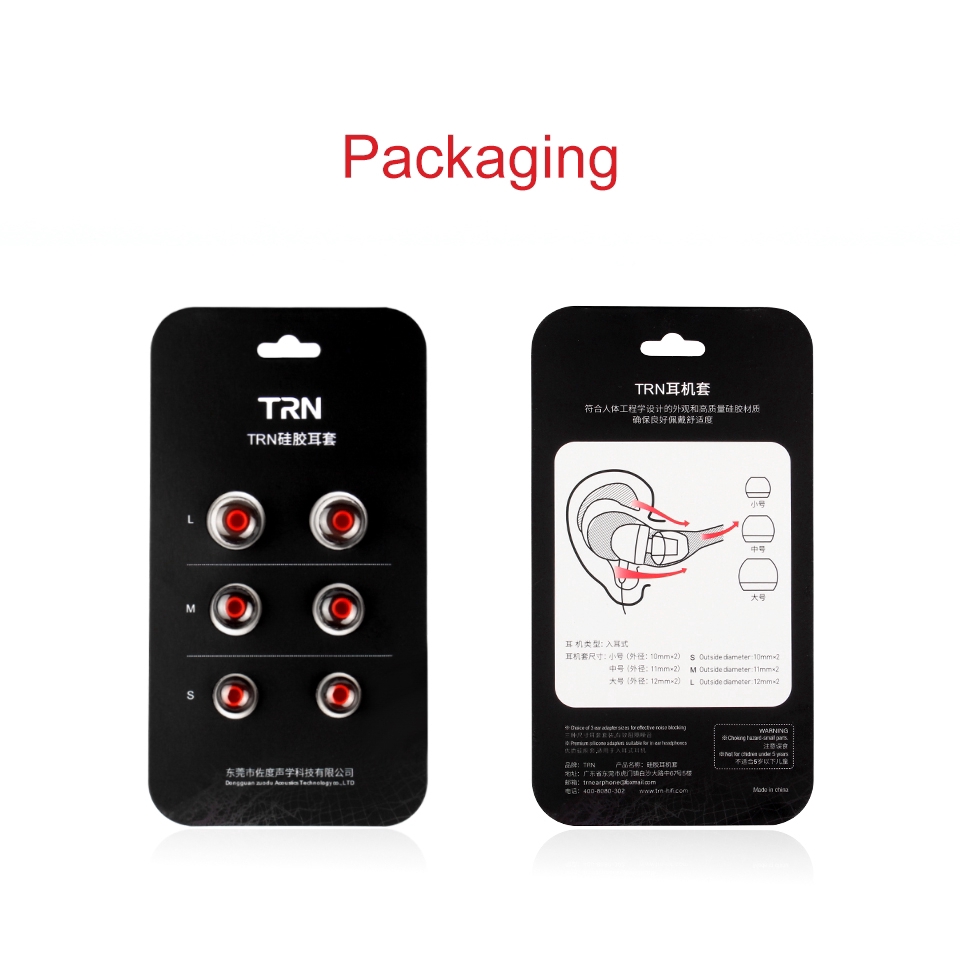Mút silicone bọc tai nghe trn 4.5mm