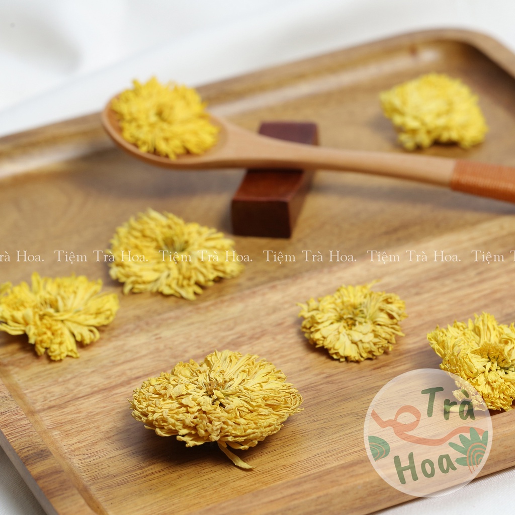 Trà Hoa Cúc Vàng sấy lạnh nguyên bông