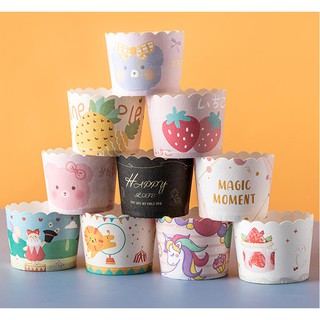 Cốc cupcake cứng set 25c-50c