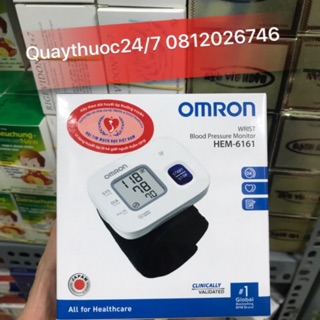 Máy đo huyết áp cổ tay omron hem 6161