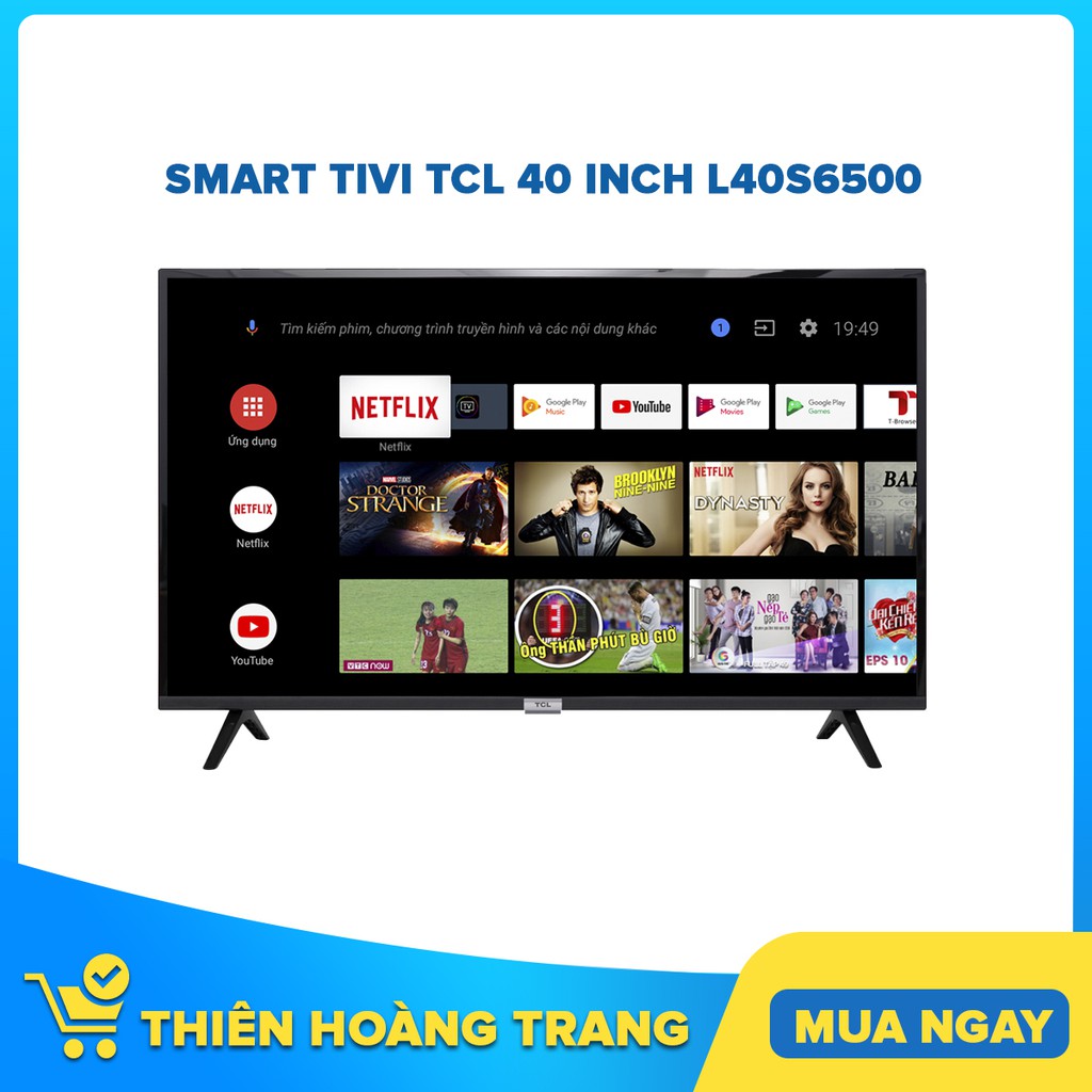 [HCM] L40S6500 - Smart Tivi TCL 40 inch L40S6500