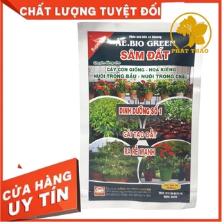 Phân bón hữu cơ khoáng Sâm Đất Ra rễ Cực Mạnh 50gr