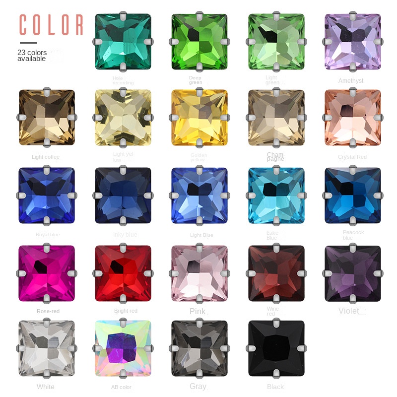 Mũi Khoan Vuông May Tay / Khoan Kính / Đầm Cưới Thủ Công Bán Sỉ