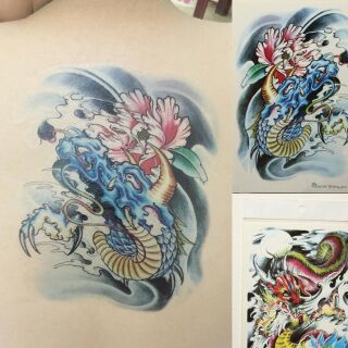 HÌNH XĂM DÁN TATTOO  bắp nhỡ con vật
