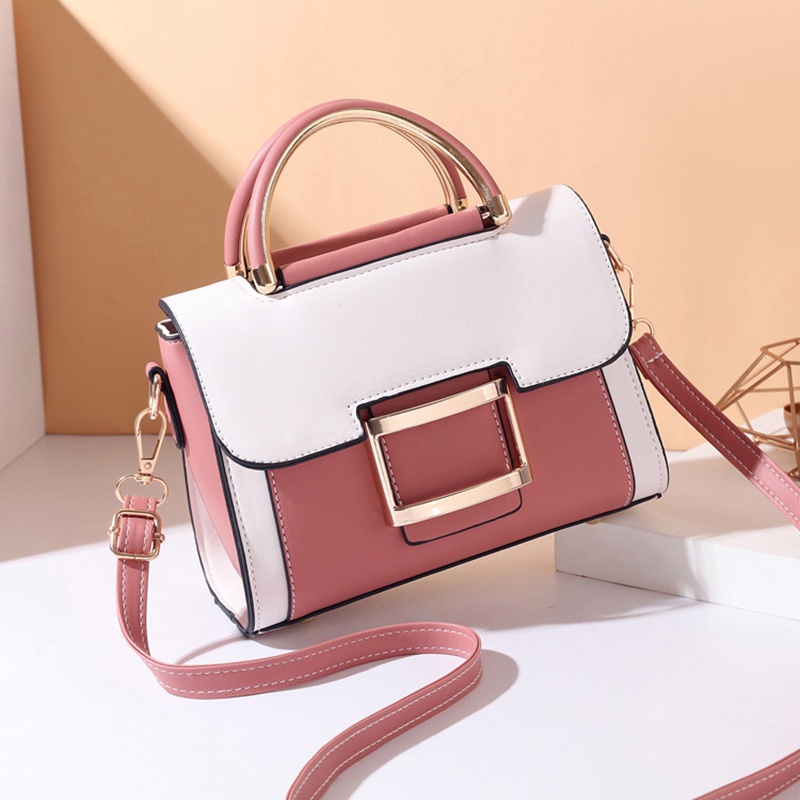 Túi Đeo Vai Sức Chứa Lớn Có Dây Kéo Sau Lưng Phong Cách Retro Đơn Giản Dễ Phối Đồ