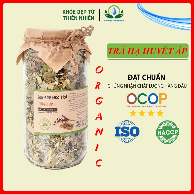 Trà Hạ Huyết Áp, Ổn Định Huyết Áp, Giúp Ngủ Ngon, Định Áp Mộc Trà của Siêu Thị Thiên Nhiên