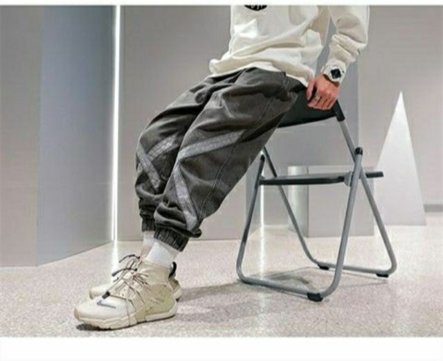 [ORDER] Quần Jogger Jeans Chữ X Màu Khói | BigBuy360 - bigbuy360.vn