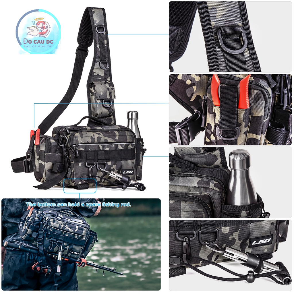 Túi Lure Leo Fishing Mẫu Mới M2 To Đẹp Tiên Nghi