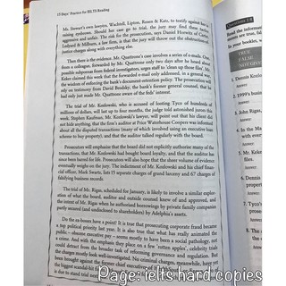 15 DAYS' PRACTICE FOR IELTS - Bán lẻ