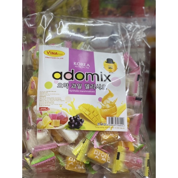 Kẹo dẻo trái cây adomix gói 450gr