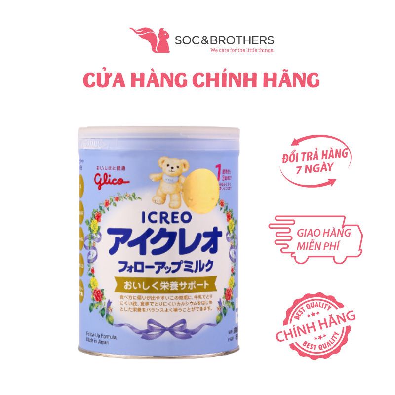 Sữa công thức Glico Icreo số 1 (820g/hộp)