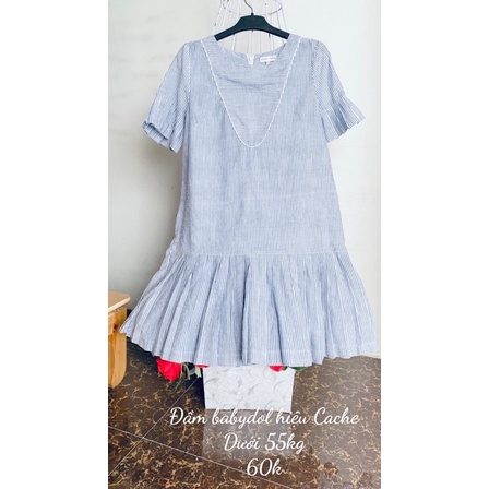 Đầm kiểu dáng babydol, đuôi cá