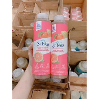 Sữa tắm dưỡng da st.ives cam chanh chai 650ml