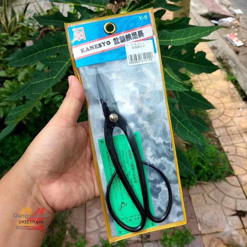 Kéo Nhật cắt tỉa cây kiểng bonsai mũi dài Mikisho