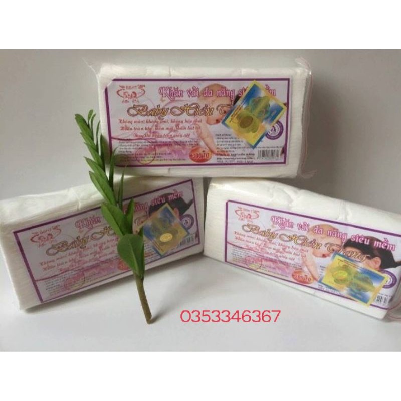 Khăn Khô Đa Năng BABY HUYỀN TRANG ( 100g khoảng trên dưới 100 tờ )