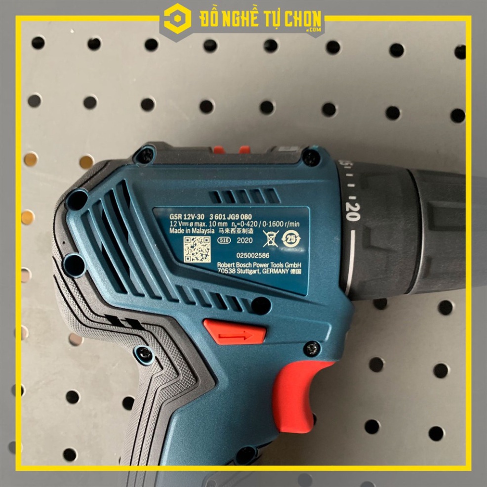 Máy vặn vít dùng pin cầm tay BOSCH GSR 12V-30