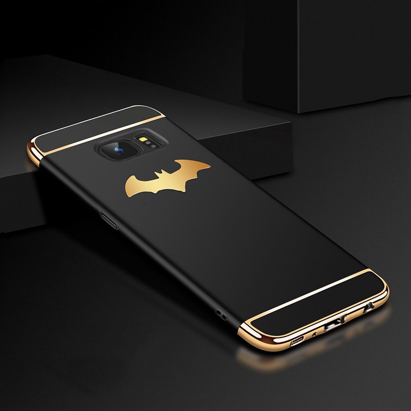 Ốp Lưng Siêu Mỏng Chống Sốc Hình Logo Batman Cho Samsung S7 / S7 Edge