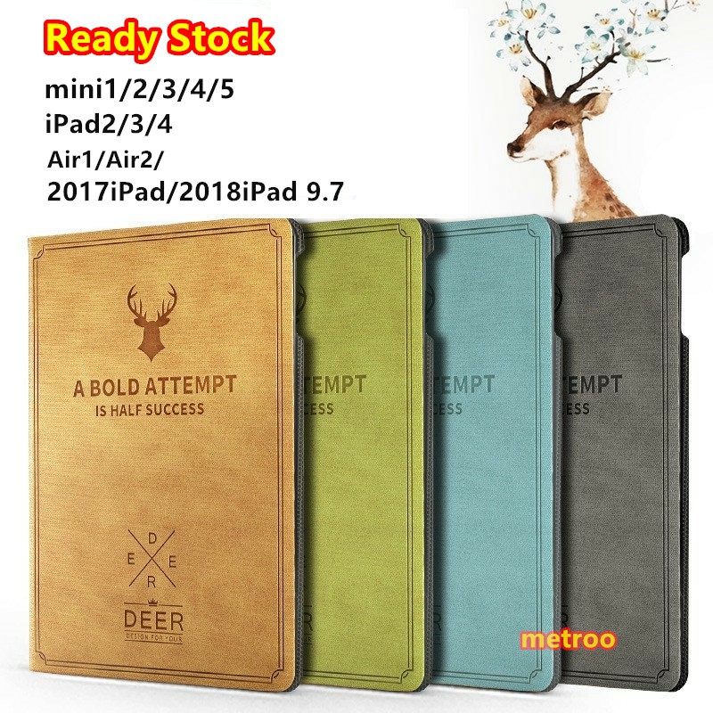 Bao da máy tính bảng cho iPad Air2 iPad 2017 2018 Ipad Mini 1 2 3 4