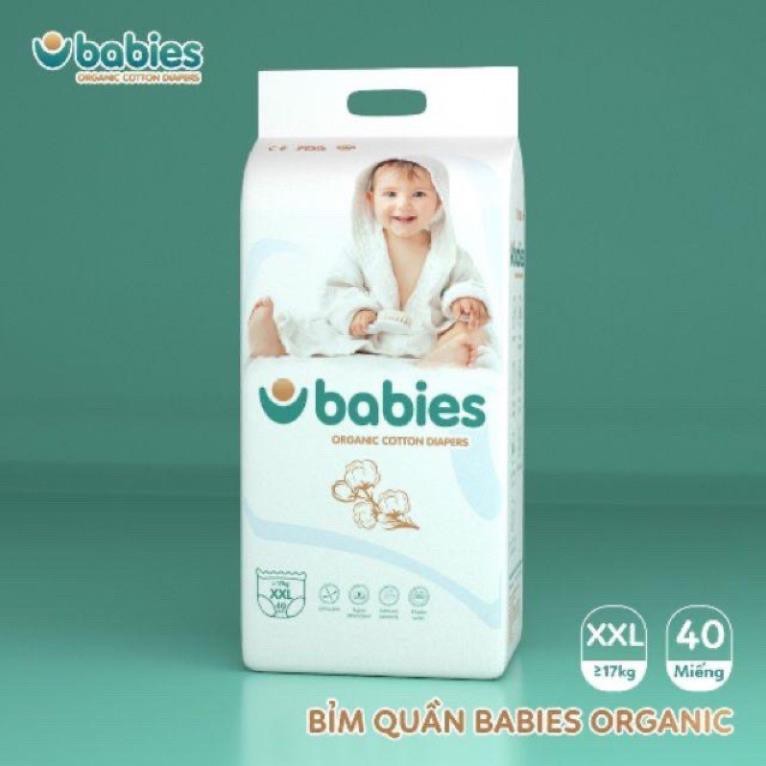 BỈM BABIES ORGANIC SIZE S66/M56/L46/M54/L50/XL46/XXL40 Boremart