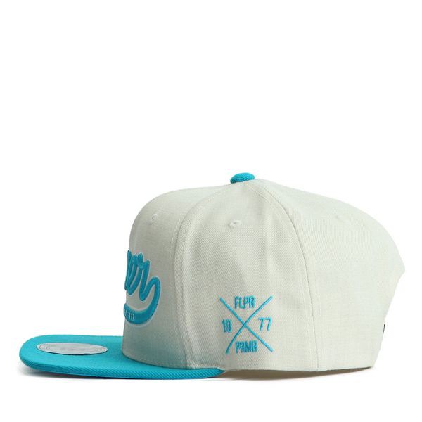 Nón hiphop FLPR Logo beige/aqua