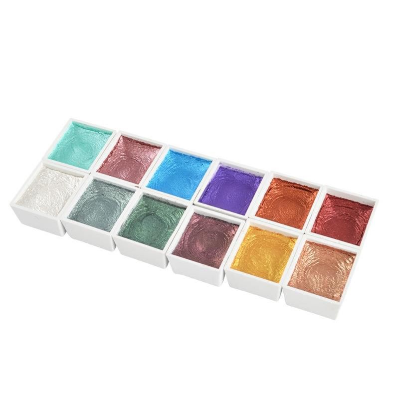 Set 12 màu nước vẽ tranh cho họa sĩ chuyên nghiệp